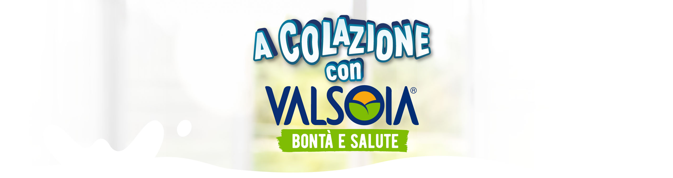 header Concorso “A colazione con Valsoia” 
